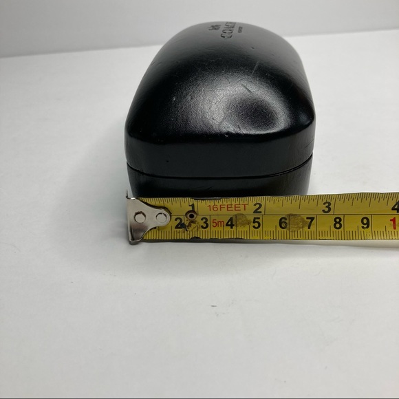 COACH Black Embossed Large Hard Shell Sunglasses Travel Case - Picture 15 of 16